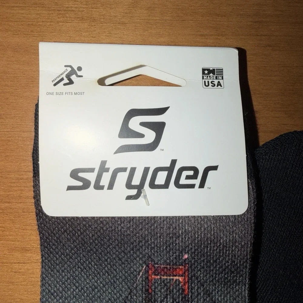 NEW Stryder Gear Rayon Made From Bamboo Performance Socks San Francisco OS